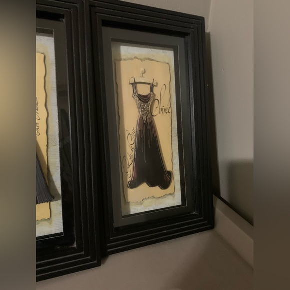 Shadow Box French Wall Decor, Set Of Two, Good Condition - Picture 6 of 16